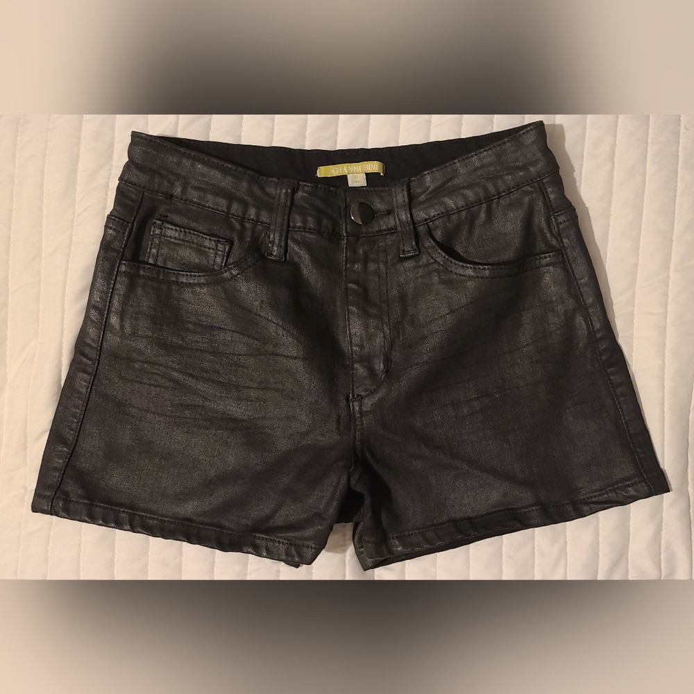 Gianni Bini Black Short Shorts